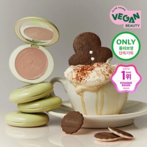 freshian Egg-like Cream Blush Set (+ Puff)