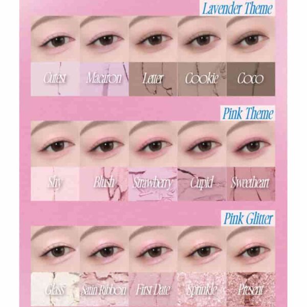 fwee More Mood Eyeshadow Palette [#2 Colors] - Image 7