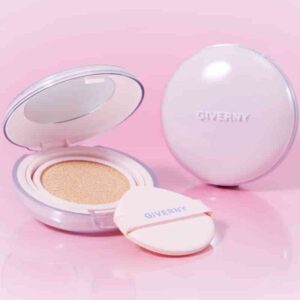 Giverny Dewy Glassy Cushion SPF50+ PA+++ Set (+Refill +puff)