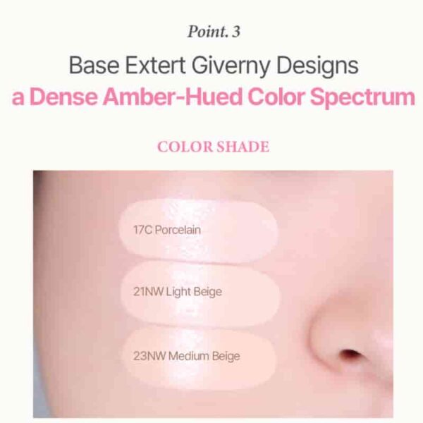 Giverny Dewy Glassy Cushion SPF50+ PA+++ Set (+Refill +puff) - Image 7
