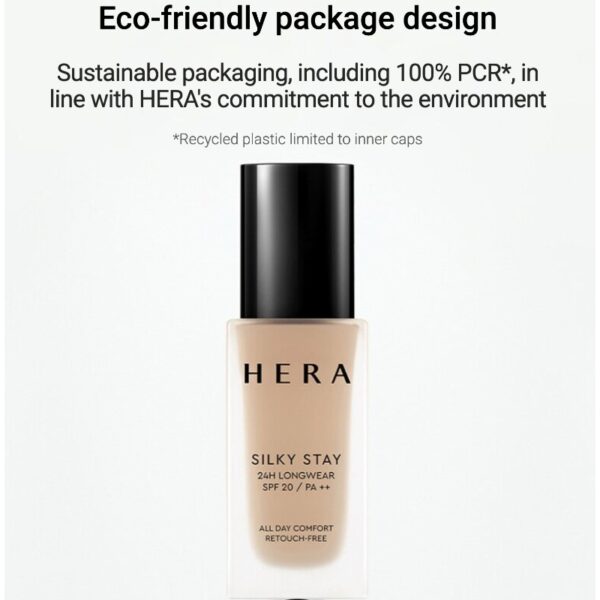 HERA Silky Stay 24H Longwear Foundation Special Set (+Brush 3p + Voyage Collection 3 Kit) - Image 6