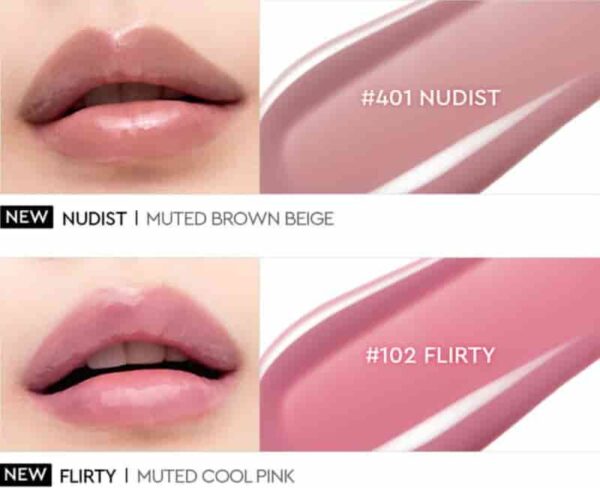 HERA Sensual Nude Gloss Set [#4 Colors] (+mini + Glow Cushion mini) - Image 7