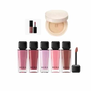 HERA Sensual Nude Gloss Set [#4 Colors] (+mini + Glow Cushion mini)