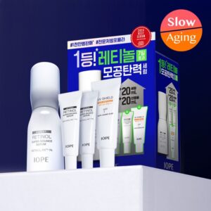 IOPE Retinol Super Bounce Serum Special Set (+20ml+ Sun Protecto 25ml)