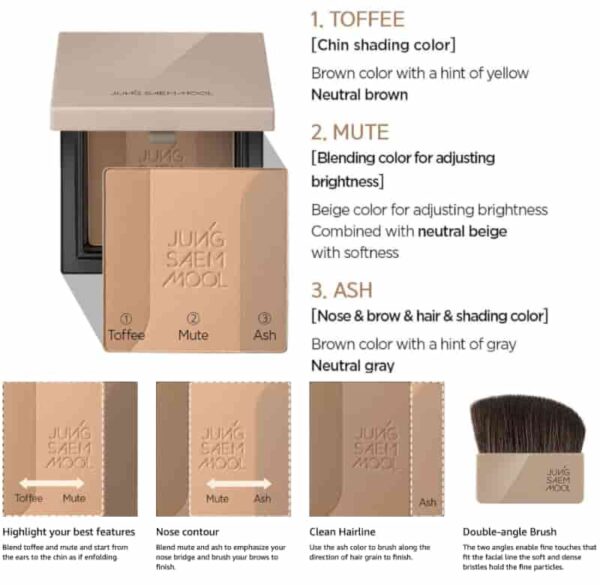 JUNGSAEMMOOL Skin Nuder Shading Pact - Image 3