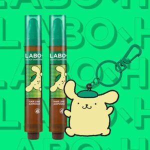 LABO-H Hair Loss Care Hair Line Ampoule Double Set (+hand mirror keyring)