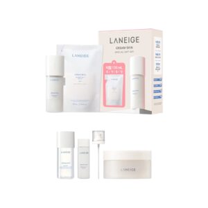 LANEIGE Cream Skin Cerapeptide Refiner Refill SET [#Jumbo Size](+Mist Pump +Gel Moisturizer +Creamskin Pad )