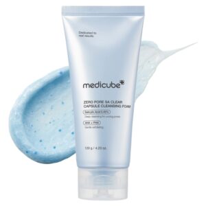 MEDICUBE  Zero Pore SA Clear Capsule Cleansing Foam
