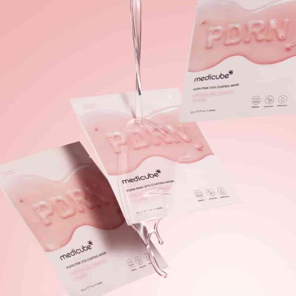Medicube PDRN Pink Vita Coating  Mask [#10 Masks] - Image 3