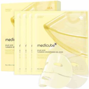 medicube Kojic Acid Turmeric Brightening Gel Mask Sheet [#4 masks]