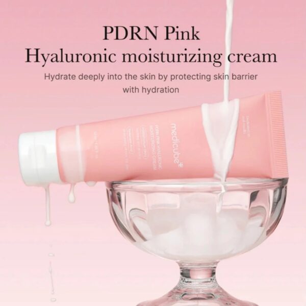 MEDICUBE PDRN Pink Hyaluronic Moisturising Cream - Image 3