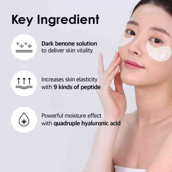 Medi-Peel Hyaluron Dark Benone 9 Peptide Ampoule Eye Patch - Image 3