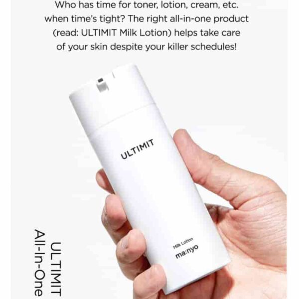 ma:nyo Ultimate All In One Milk For man's 120ml (+Iope Man All Day Perfect All In One 30g) - Image 2