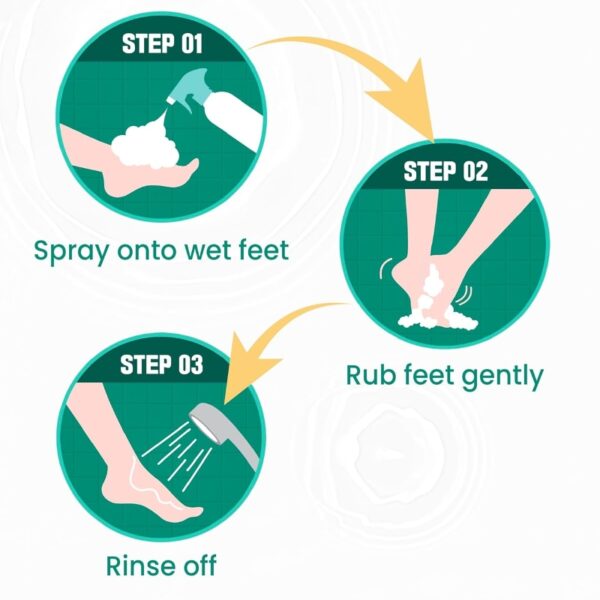 ON THE BODY Cotton Foot Shampoo 385ML [#Jumbo size] - Image 6