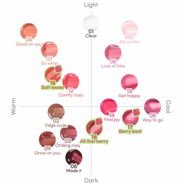 PERIPERA Ink Glasting Lip Gloss [#15 #16 #17] - Image 6