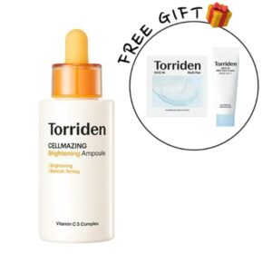 Torriden Cellmazing Brightening Ampoule (+ Hyaluronic Multi 10Pads + Suncream 20ml)