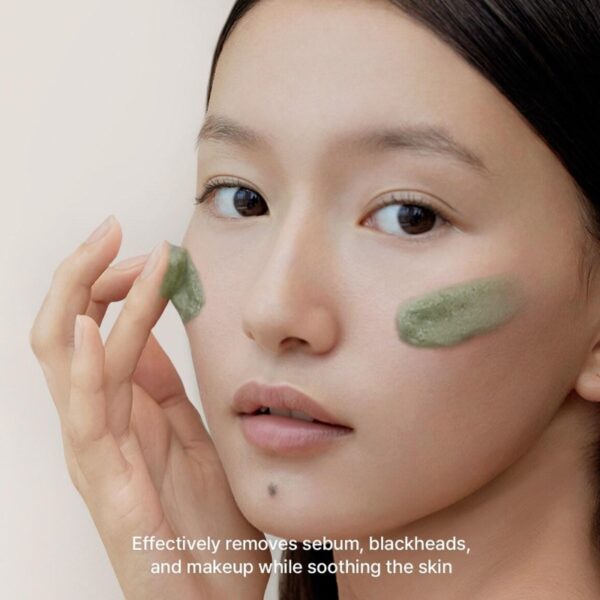Arencia Green Tea LHA Deep Pore Rice Cake Cleanser Set (+spatula brush) - Image 3