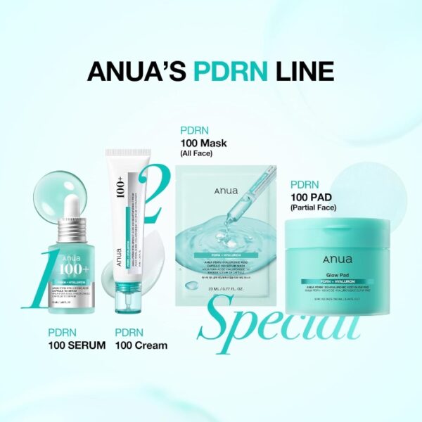 Anua PDRN Hyaluronic Acid Capsule 100 Serum Mask Sheet [#10 masks] - Image 6