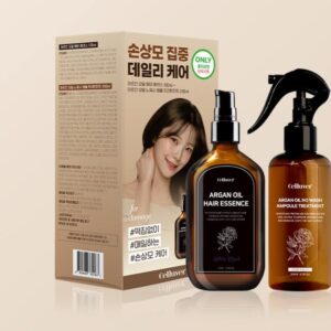 Celluver Argan Oil No Wash Ampoule Treatment 200ml Set (+100ml Oil Essence)