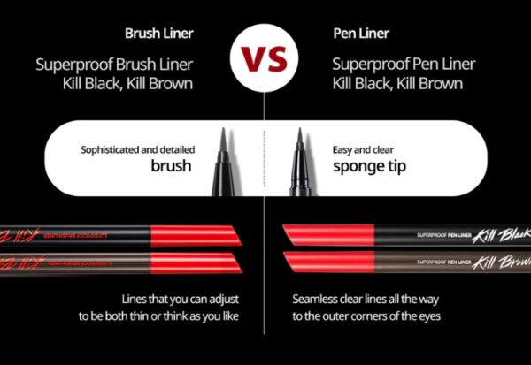CLIO Superproof Pen Liner[#3 Colors] - Image 2