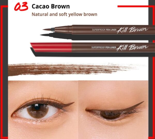 CLIO Superproof Pen Liner[#3 Colors] - Image 5