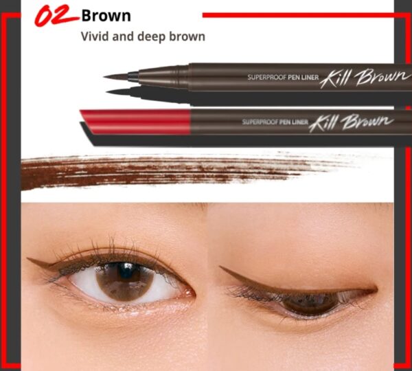 CLIO Superproof Pen Liner[#3 Colors] - Image 7