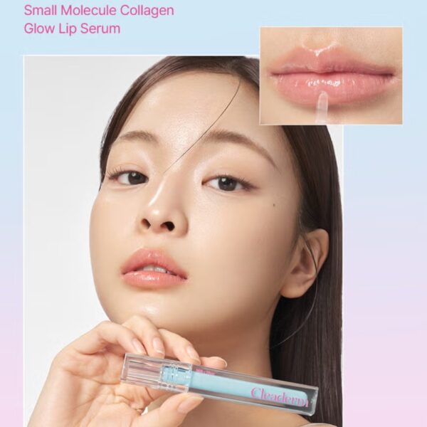 Cleaderm Small Molecule Collagen Glow Lip Serum [#02 Milky Blue] - Image 3