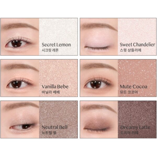 Clio Pro Eye Palette Air [#101 Rose Daily] - Image 5
