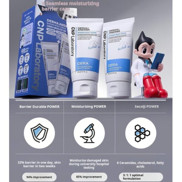 [Atom EDITION] CNP Derma Answer Barrier Reset Cream 80ml Double Pack - Image 2