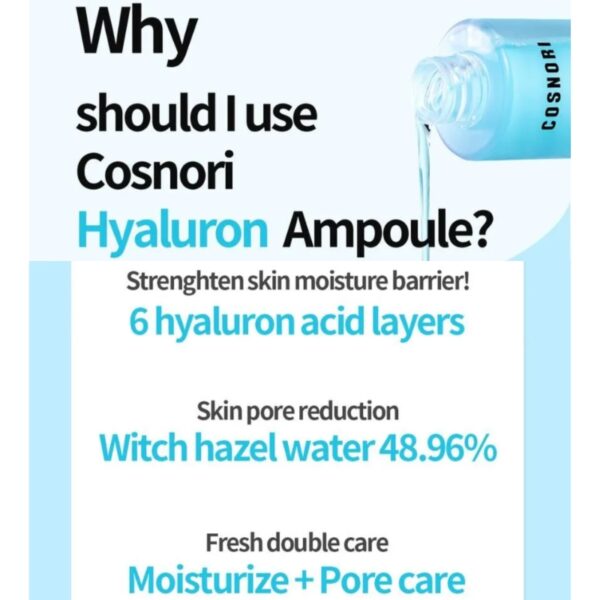 COSNORI Hyaluron Moisture Ampoule - Image 4