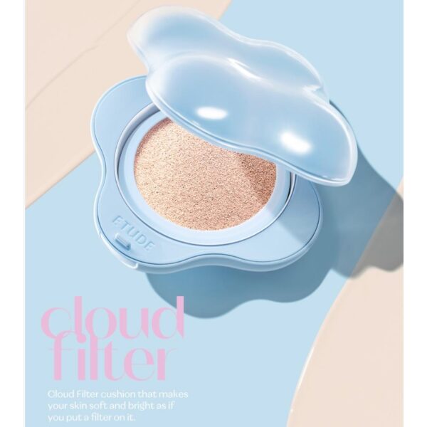 ETUDE Cloud Filter Cushion mini [#21 Ivory] (sample) - Image 3