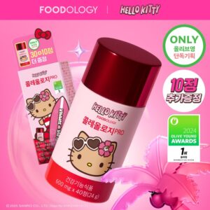 TANNING KITTY x FOODOLOGY Coleology 600mg PRO 30 Tablets Set (+10T)