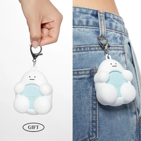 Forment Sold Perfume Pebble Limited Edition [#Cotton Bath] (+Hug Mon Keyring) - Image 2