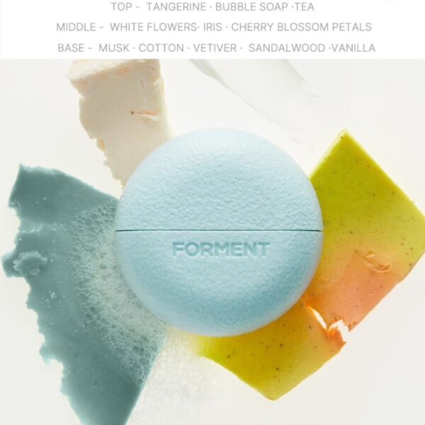 Forment Sold Perfume Pebble Limited Edition [#Cotton Bath] (+Hug Mon Keyring) - Image 4