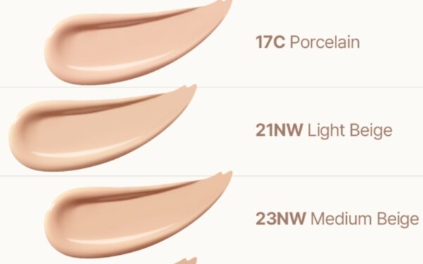 GIVERNY Dewy Glassy Foundation SPF30++ [#2 Colors] (+Silicone Brush) - Image 6