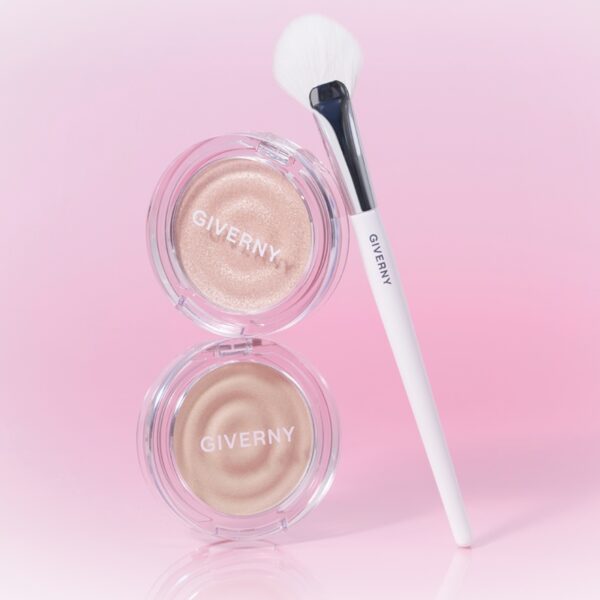 GIVERNY Dewy Voluming Highlighter [#02 Glossy Champagne] (+Brush)