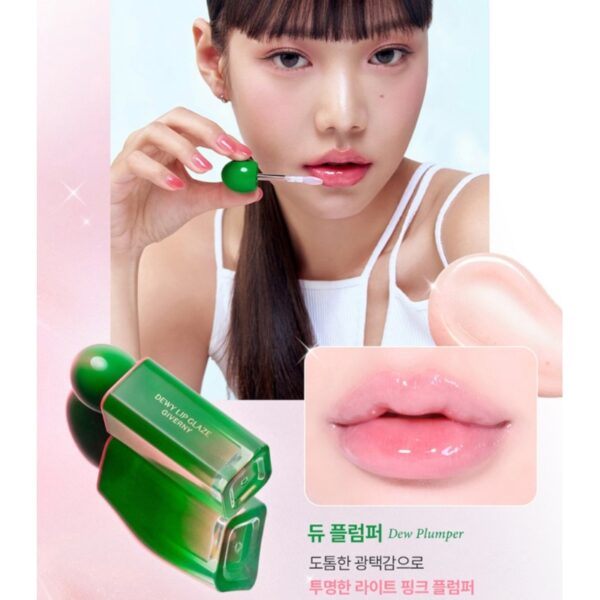 GIVERNY Dewy Lip Glaze [#00 Dew Plumper] - Image 3