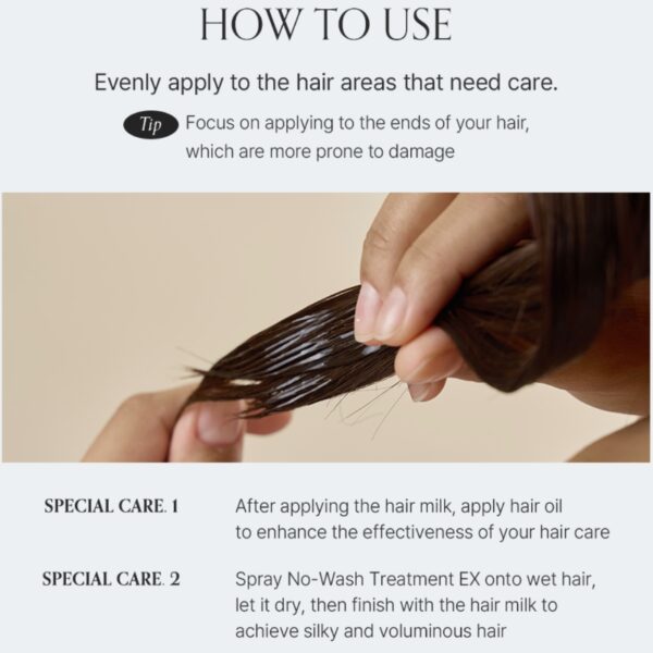 growus Damage Therapy Hair Milk 160ml - Image 7