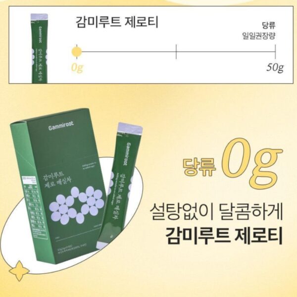 Gammiroot Zero Green Plum Tea [#15 Sticks] - Image 4