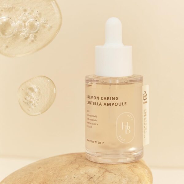 HEVEBLUE Salmon Caring Centella Ampoule - Image 2