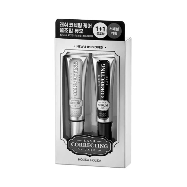 Holika Holika Lash Correcting Care #01 Essential Serum 01+Black Special Set