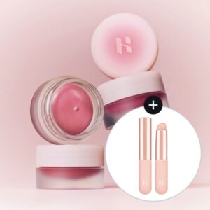 Holika Holika Melting Blur Lip Pot Set [#3 #5] (+Lip Brush)