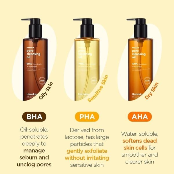 HANSKIN Cleansing Oil & Blackhead 300ML Set (+30ml)[#2 Type] - Image 9
