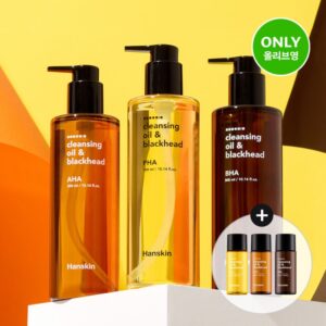 HANSKIN Cleansing Oil & Blackhead 300ML Set (+30ml)[#2 Type]