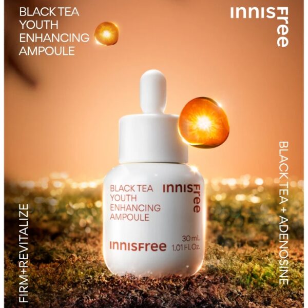 INNISFREE Black Tea Youth Enhancing Ampoule - Image 2