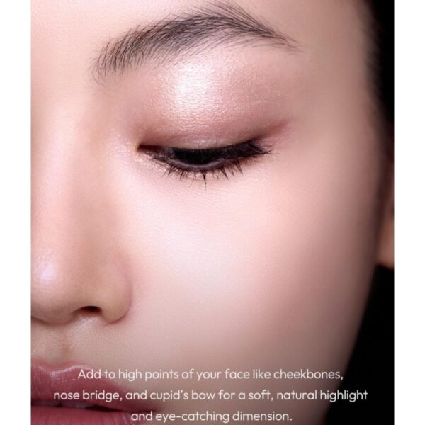 JAVIN DE SEOUL Wink Eye Shimmer Light Duo [#12 Sprinkle Rose] (+Mini eye primer) - Image 6