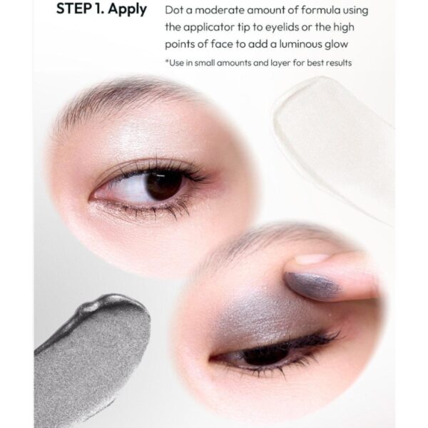 JAVIN DE SEOUL Wink Eye Shimmer Light Duo [#12 Sprinkle Rose] (+Mini eye primer) - Image 8