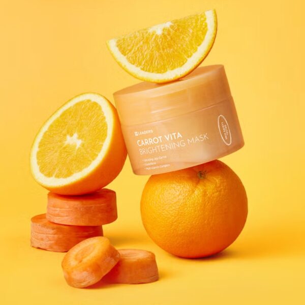 Leaders Carrot Vita Brightening Mask [#14 masks] - Image 4