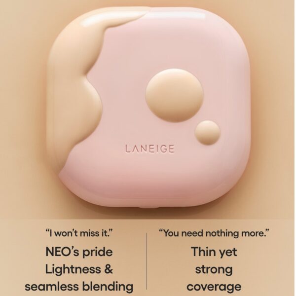 NEW💖 LANEIGE Neo Cushion Glow [#21N1 BEIGE] (+Puff 3p) - Image 2
