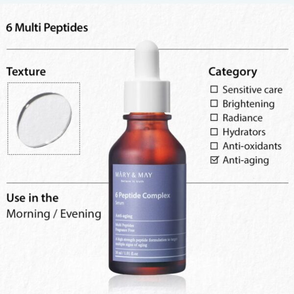 Mary&May 6 Peptide Complex Serum - Image 2